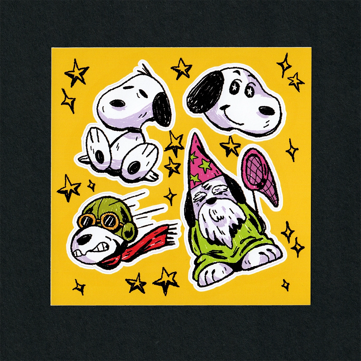 Snoopy Sticker Sheet