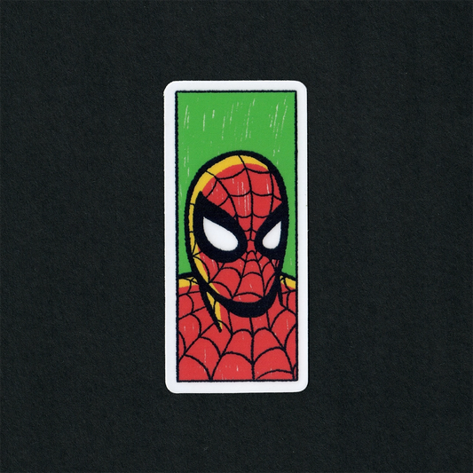 Spider-Man Portrait Sticker