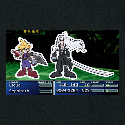 Final Fantasy VII Sticker Sheet